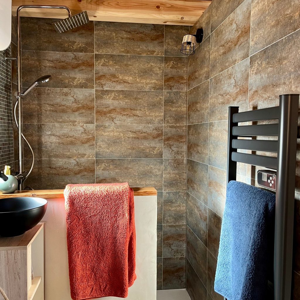 Salle de bain du Mazot - serviettes de bain