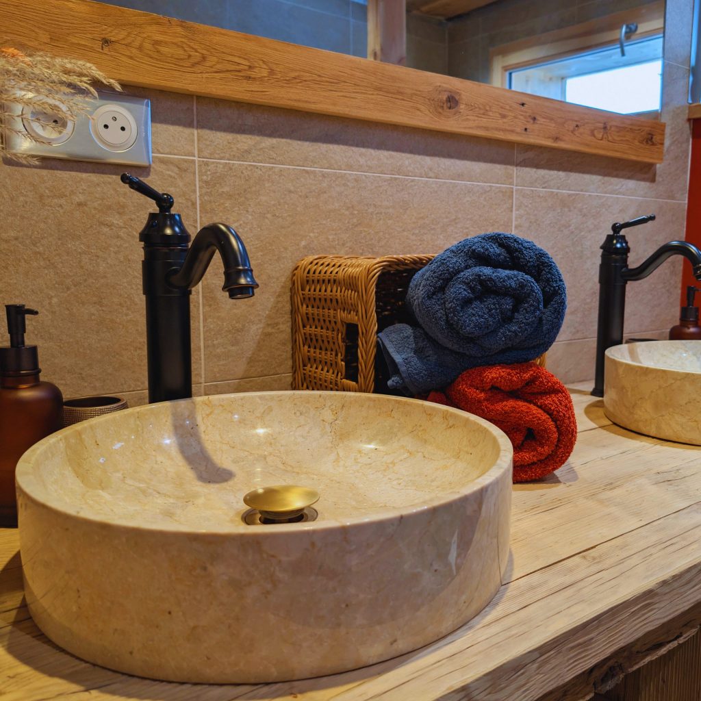 Zoom sur les vasques salle de bain