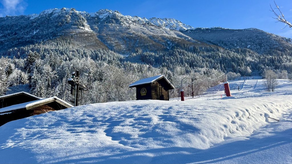accés piste valmorel